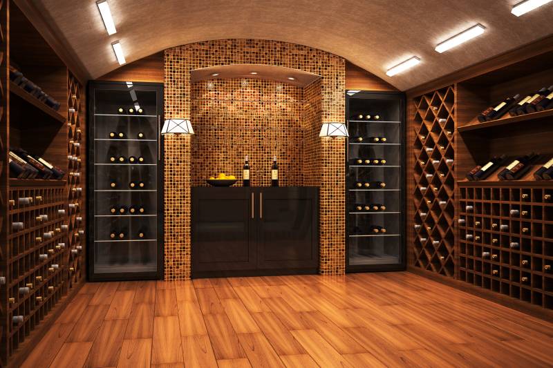 Devis avec plan pour l'aménagement d'une cave à vin pour un particulier à Versailles proche de Paris